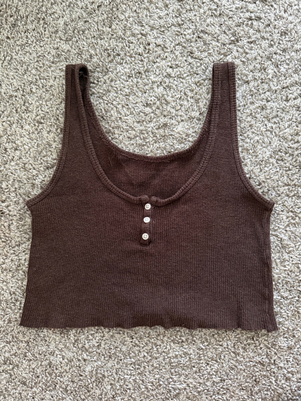 Brown Tank Top